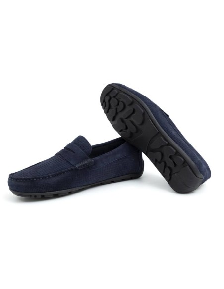 Mocassin suède bleu SETUN-NAVY