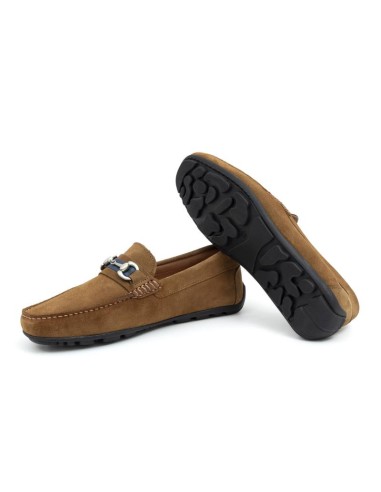 Light Brown suede moccasin