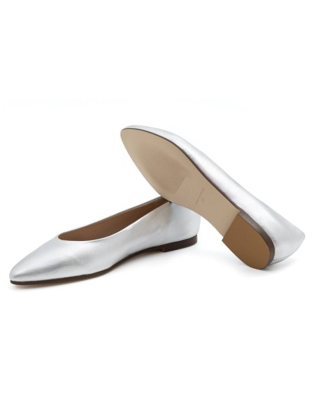 chaussures habillées femme cuir verni gris W-ANNA-PLATA