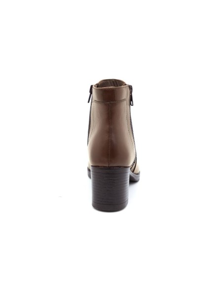 Light Brown leather women's boots