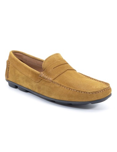 Light Brown suede moccasin