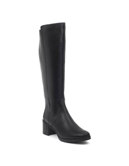 bottes femme de peau le noir W-NAPIRU-NEGRO