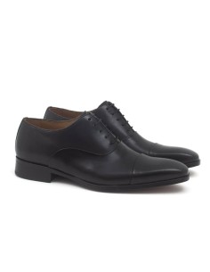 Black leather Oxford