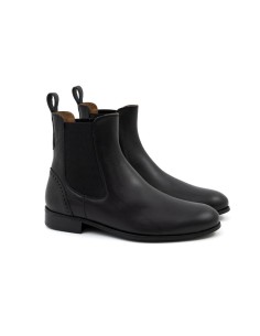 bottes femme de peau le noir W-THELMA-BLACK