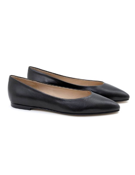 chaussures habillées femme de peau le noir W-ANETA-NEGRO