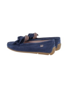 femmes mocassins suède bleu W-SELIA-INDIGO 2