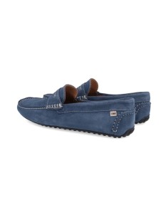 Blue suede moccasin 2