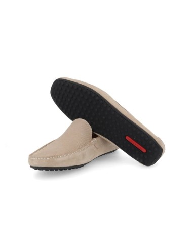 Mocassin suède beige SIDOR-CORDA
