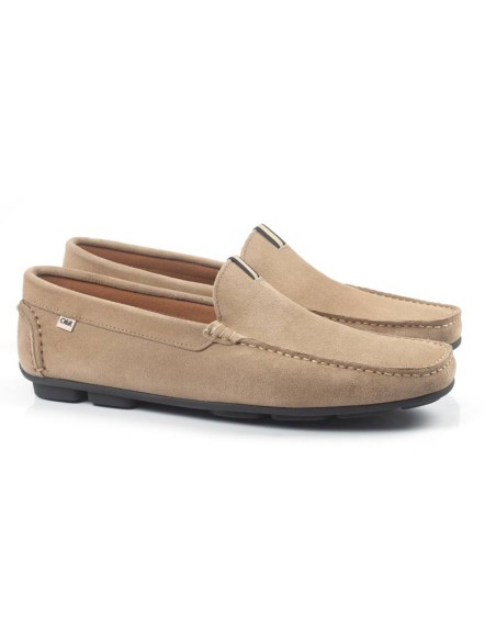 Mocassin suède beige SAFAT-CORDA
