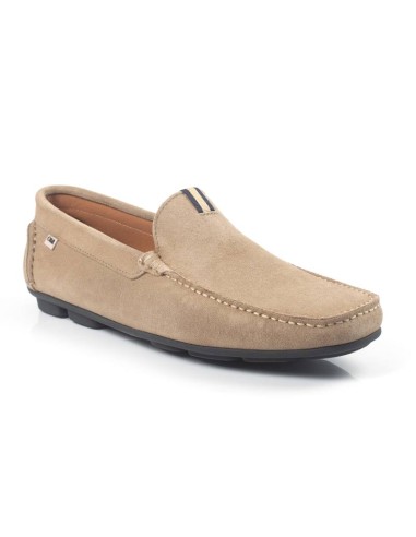 Mocassin suède beige SAFAT-CORDA