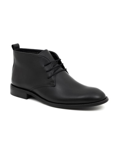 Bottine de peau le noir NAFARI-NEGRO
