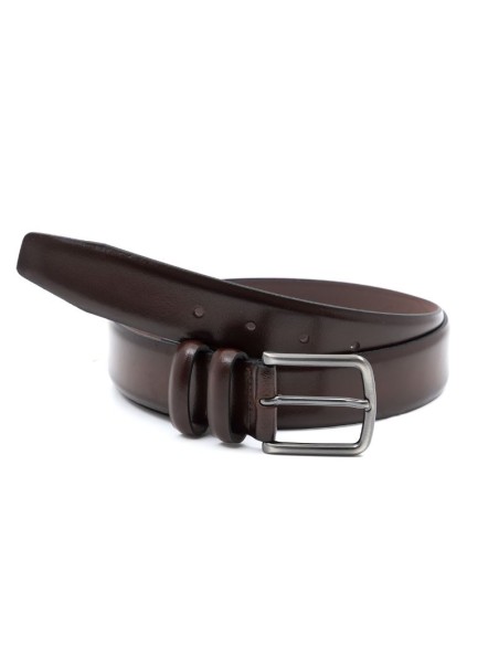 Ceinture de peau marron B-BAKTEN-MARRON