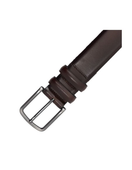 Brown leather belt