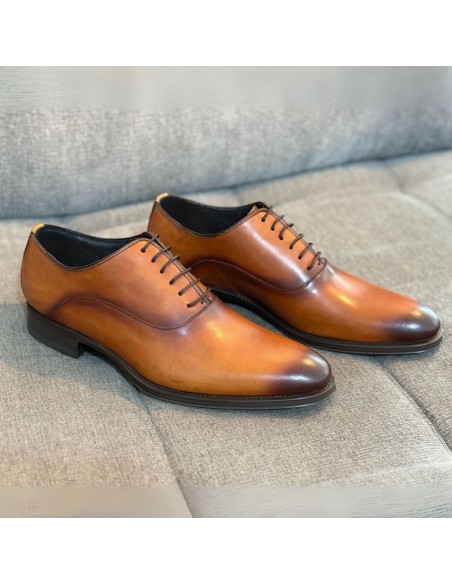 Light Brown leather Oxford