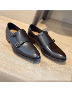 Light Brown leather monkstrap 2