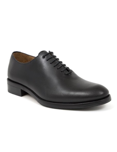Black leather Oxford