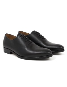 Oxford de piel liso color negro
