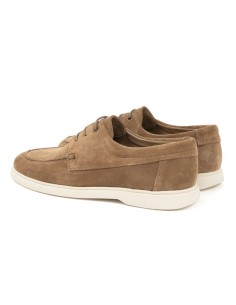 Light Brown suede boat shoe 2