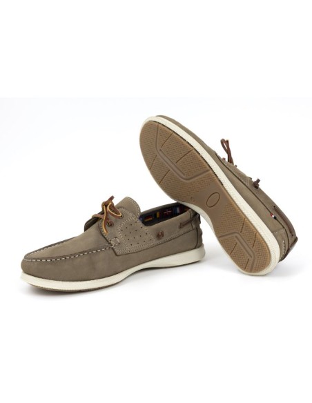 Nautique de peau gris NAUPOR-GRIS