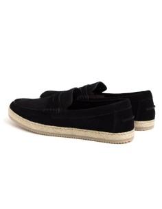 Black suede espadrille 2