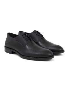 Black leather Oxford