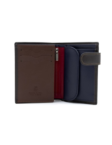 Mallette de peau marron AC-SENA-479-MARRON
