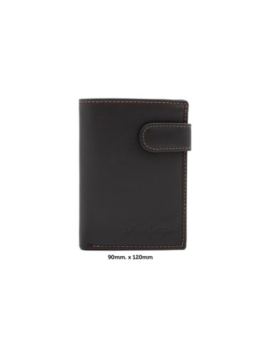 Mallette de peau marron AC-SENA-479-MARRON