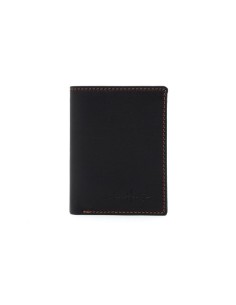 Black leather wallet