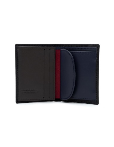 Black leather wallet
