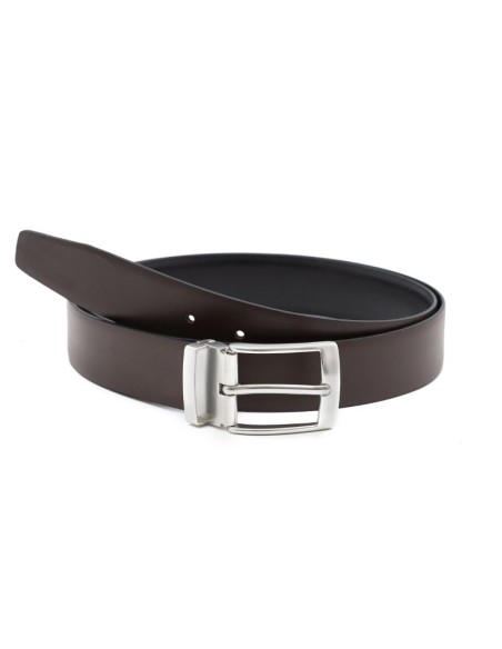 Ceinture de peau marron B-CORANA-BROWN