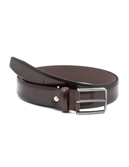 Ceinture de peau marron B-CORVIR-BROWN