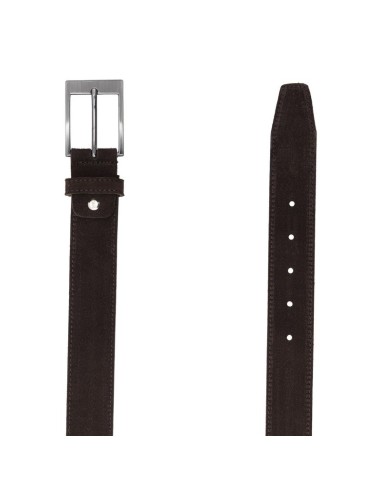Ceinture suède marron B-SAMIRCO-MARRON