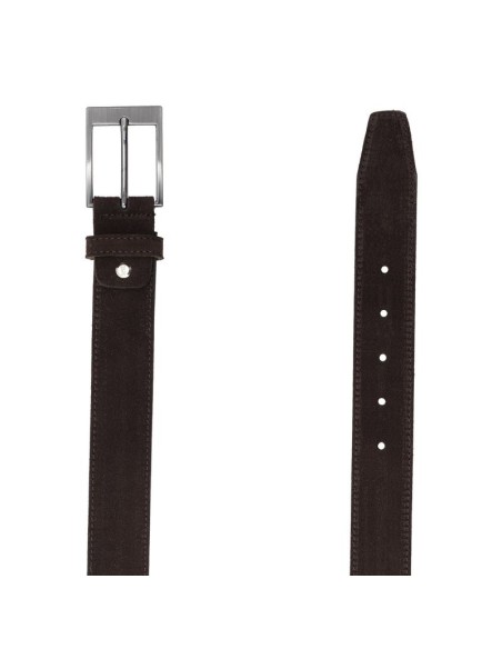 Ceinture suède marron B-SAMIRCO-MARRON
