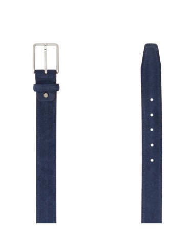 Ceinture suède bleu B-SIFRIDO-BLUE