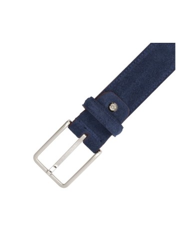 Ceinture suède bleu B-SIFRIDO-BLUE