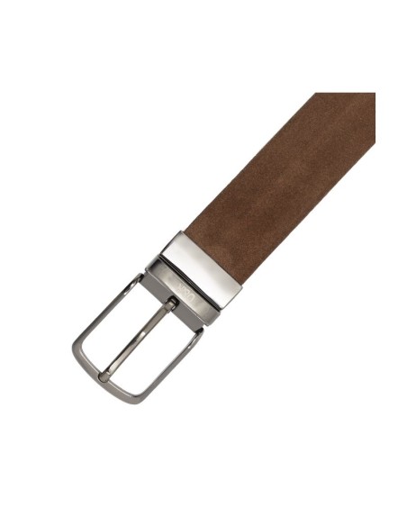 Ceinture suède marron B-STRUFFEL-CASTAGNA