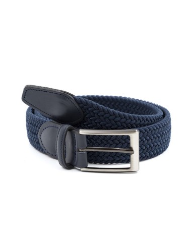 Blue elastic belt