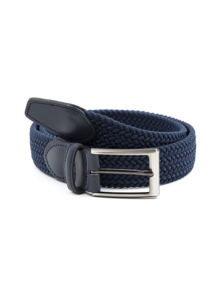 Blue elastic belt