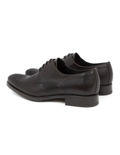 Brown leather derby 2