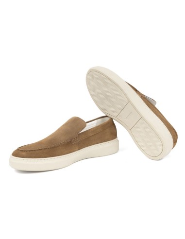 Light Brown suede moccasin