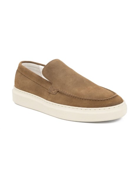Light Brown suede moccasin