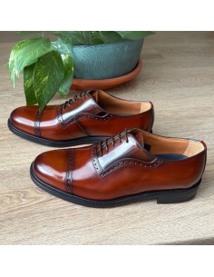 Oxford de peau marron DOVIGOR-MARRON 2