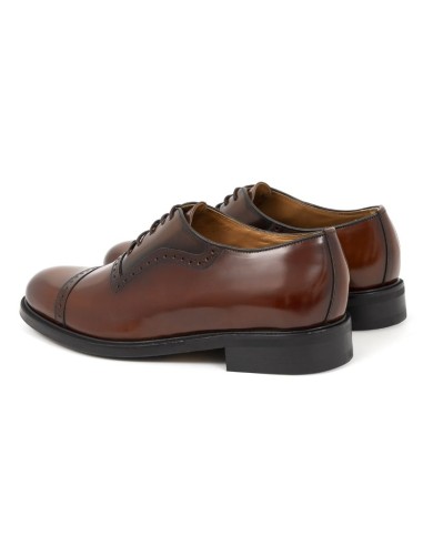 Brown leather Oxford