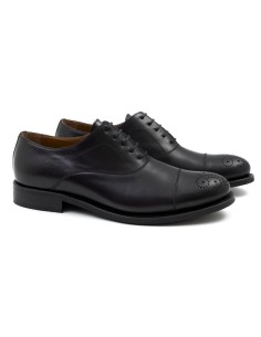 Black leather Oxford