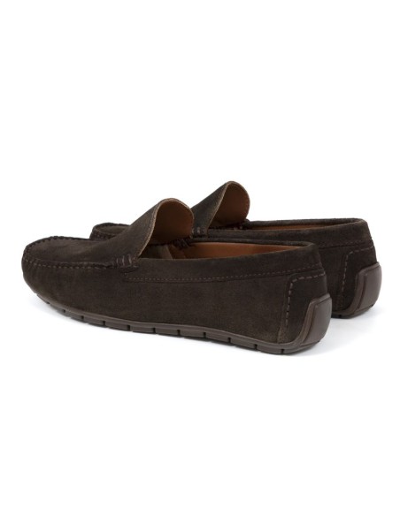 Mocassin suède marron ITALIS-BROWN