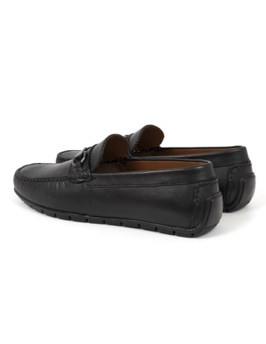Mocassin de peau le noir ITAMEL-BLACK