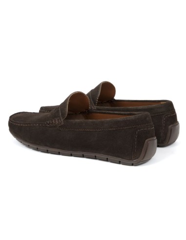 Mocassin suède marron ITASER-BROWN