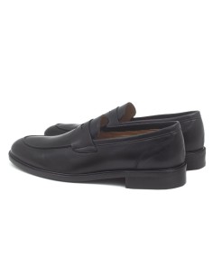 Mocassin de peau le noir NALMAZ-NEGRO 2