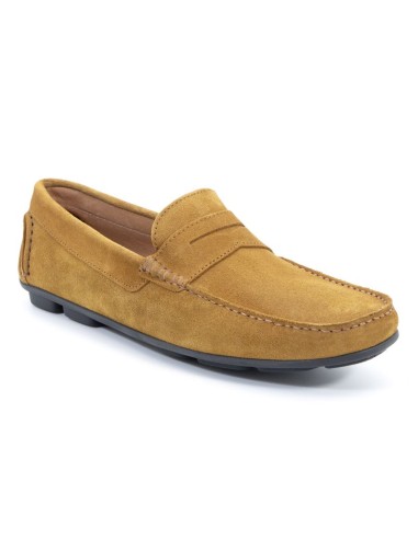 Mocassin suède marron SEFORAGE-CAFE
