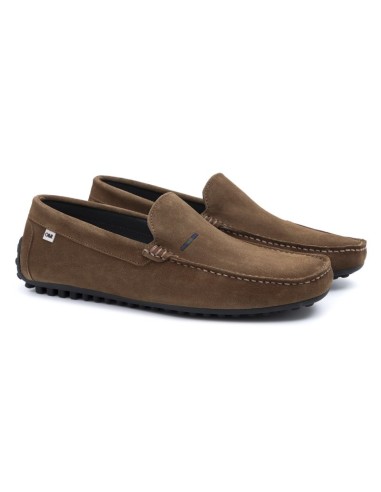 Light Brown suede moccasin